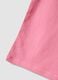 Pink organic cotton vest top with ruffle_3