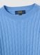 Blue Pullover with Round Neck_5