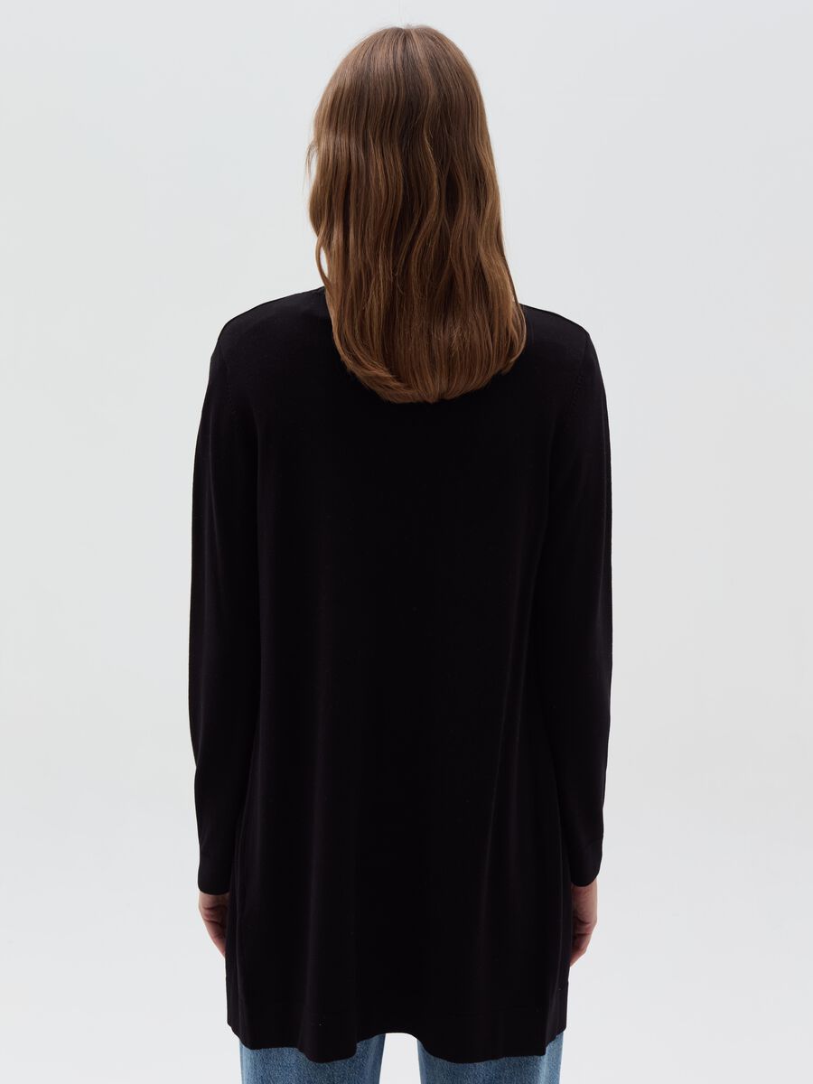 Long open cardigan_3