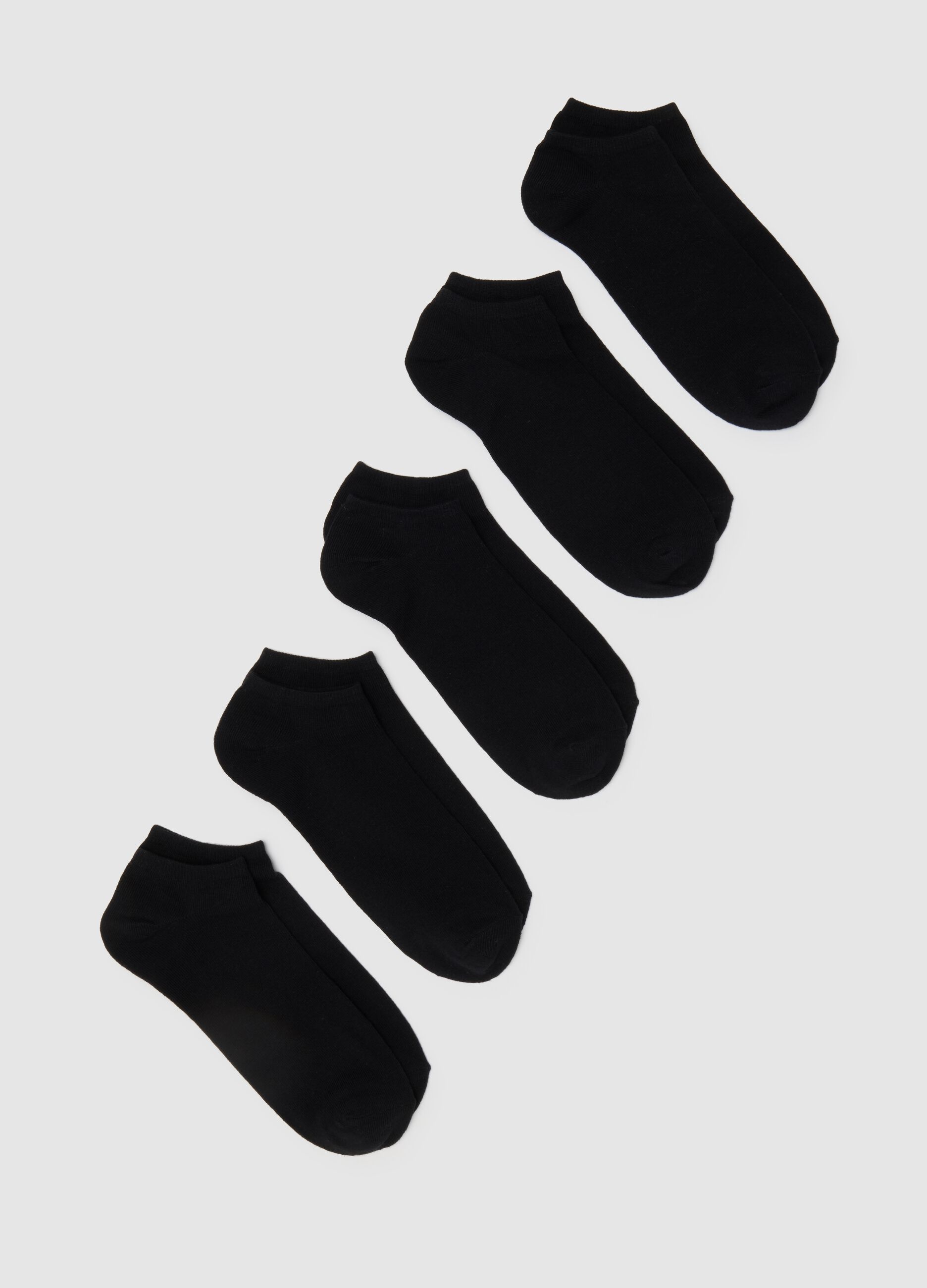 Men's Black Cotton Blend Sock Multipack