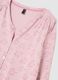 Pink pure cotton pyjamas with floral print_5