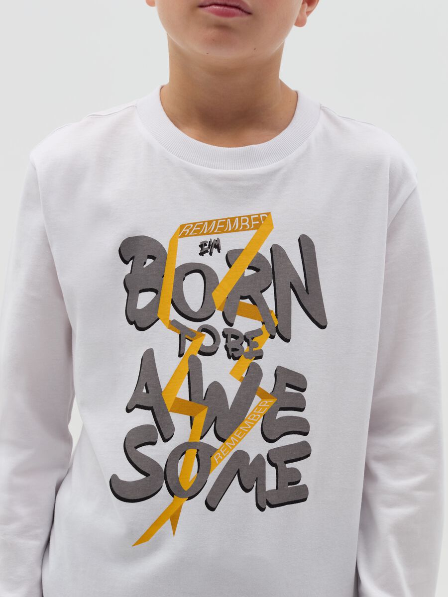 T-shirt con stampa a maniche lunghe_1