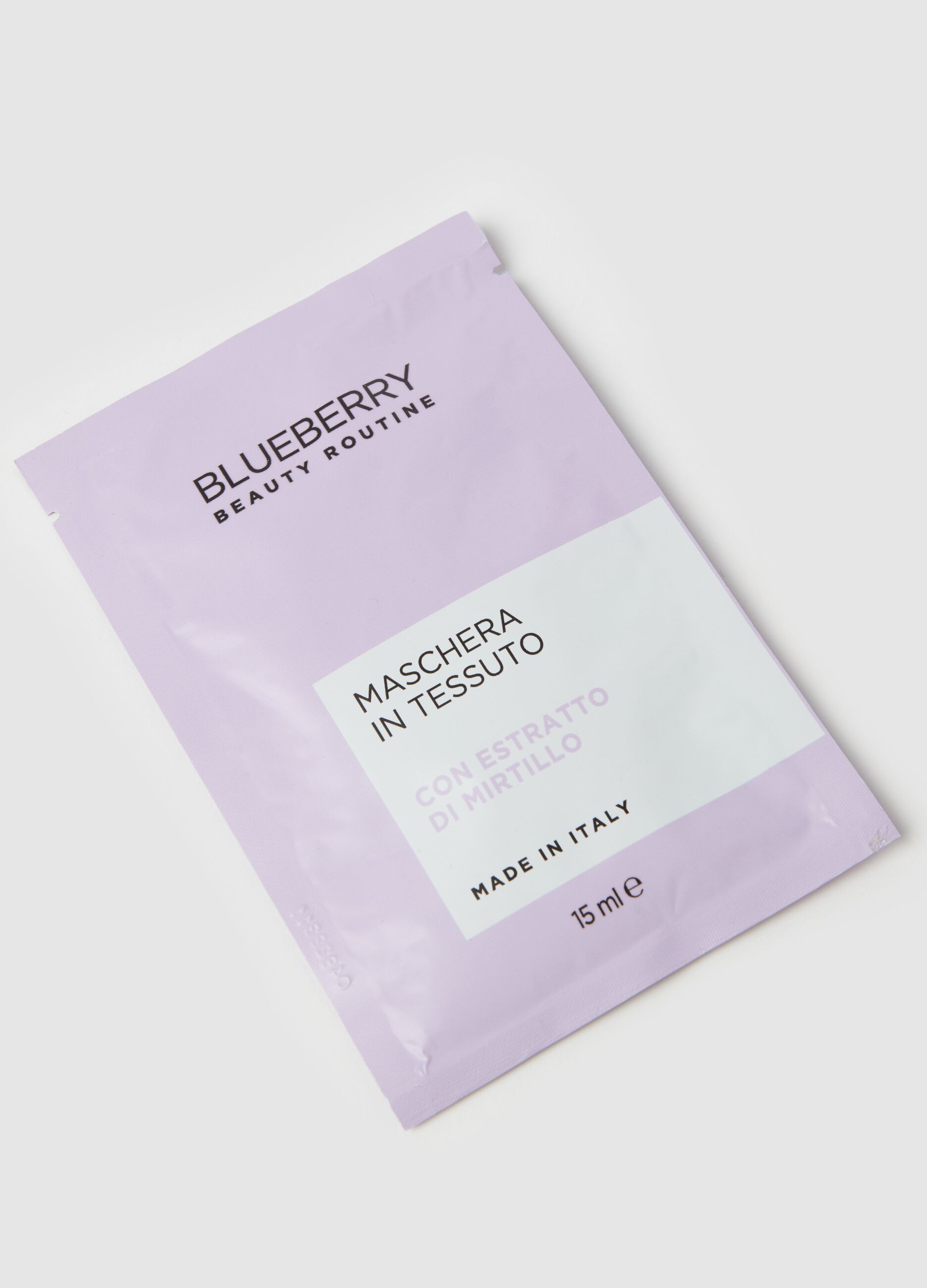 Blueberry fabric mask