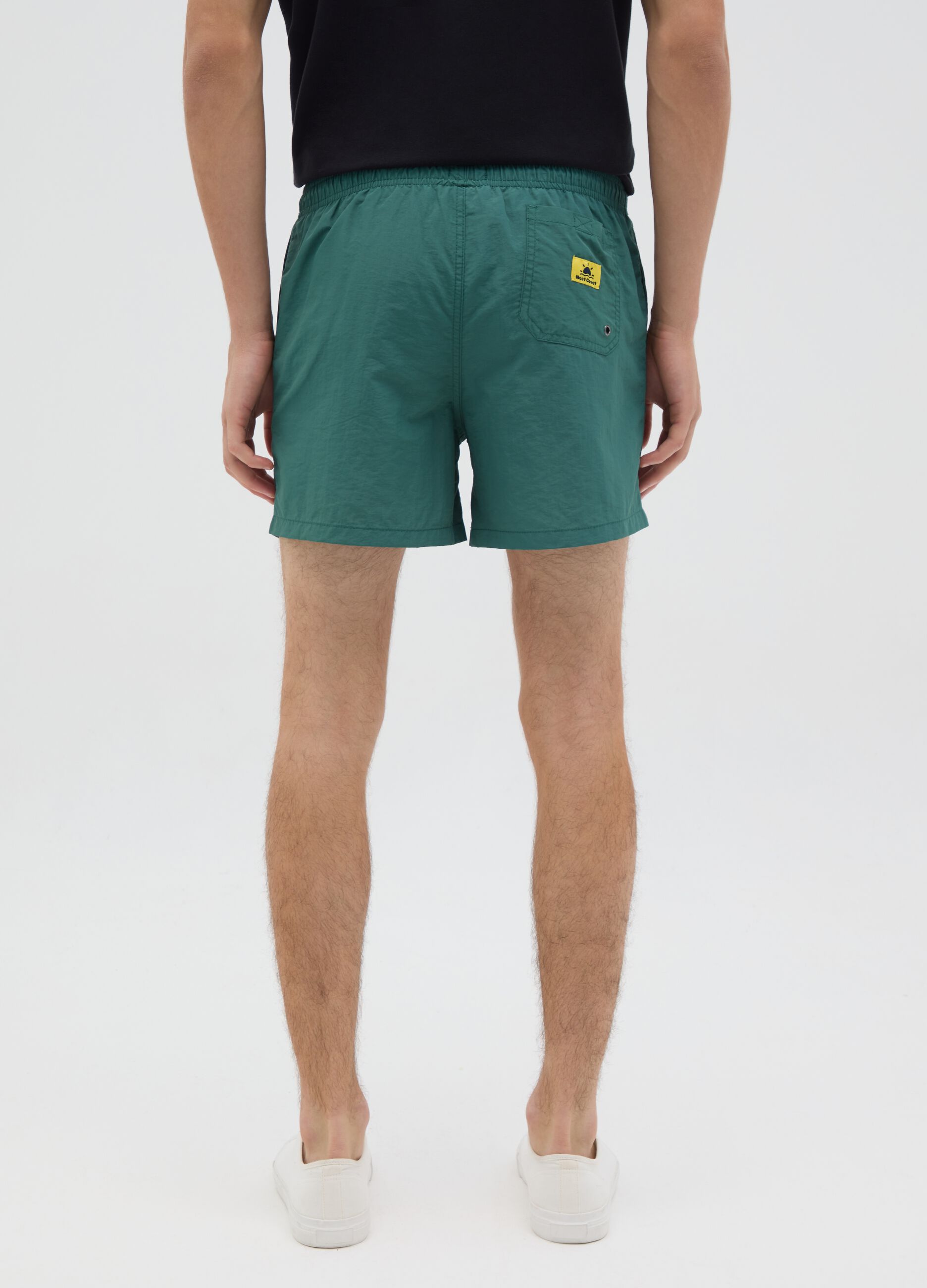 Green Ovs Beach Boxer Shorts
