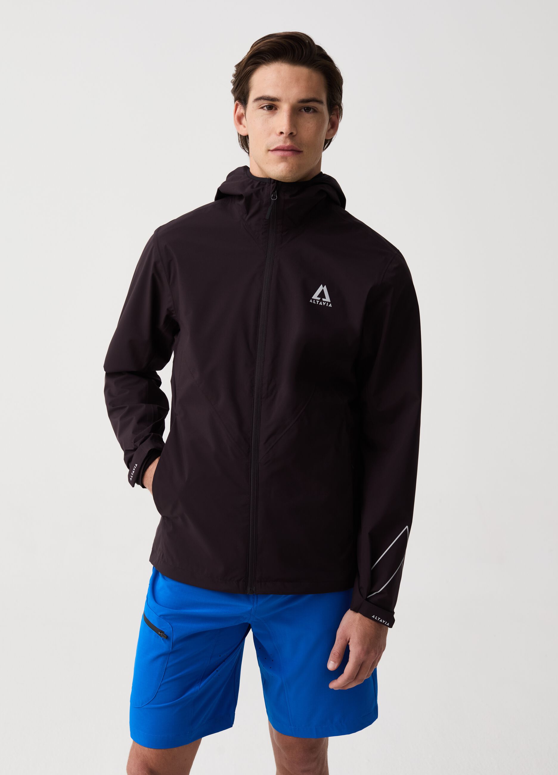 Altavia waterproof jacket with hood