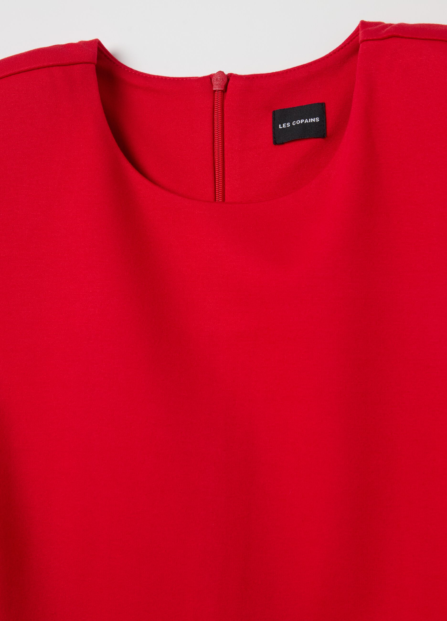 Vestito midi smanicato