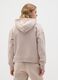 Beige cotton blend regular fit sweatshirt_2