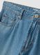 Regular fit blue denim pure cotton jeans_5