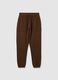 Men's Brown Cotton Trousers_4