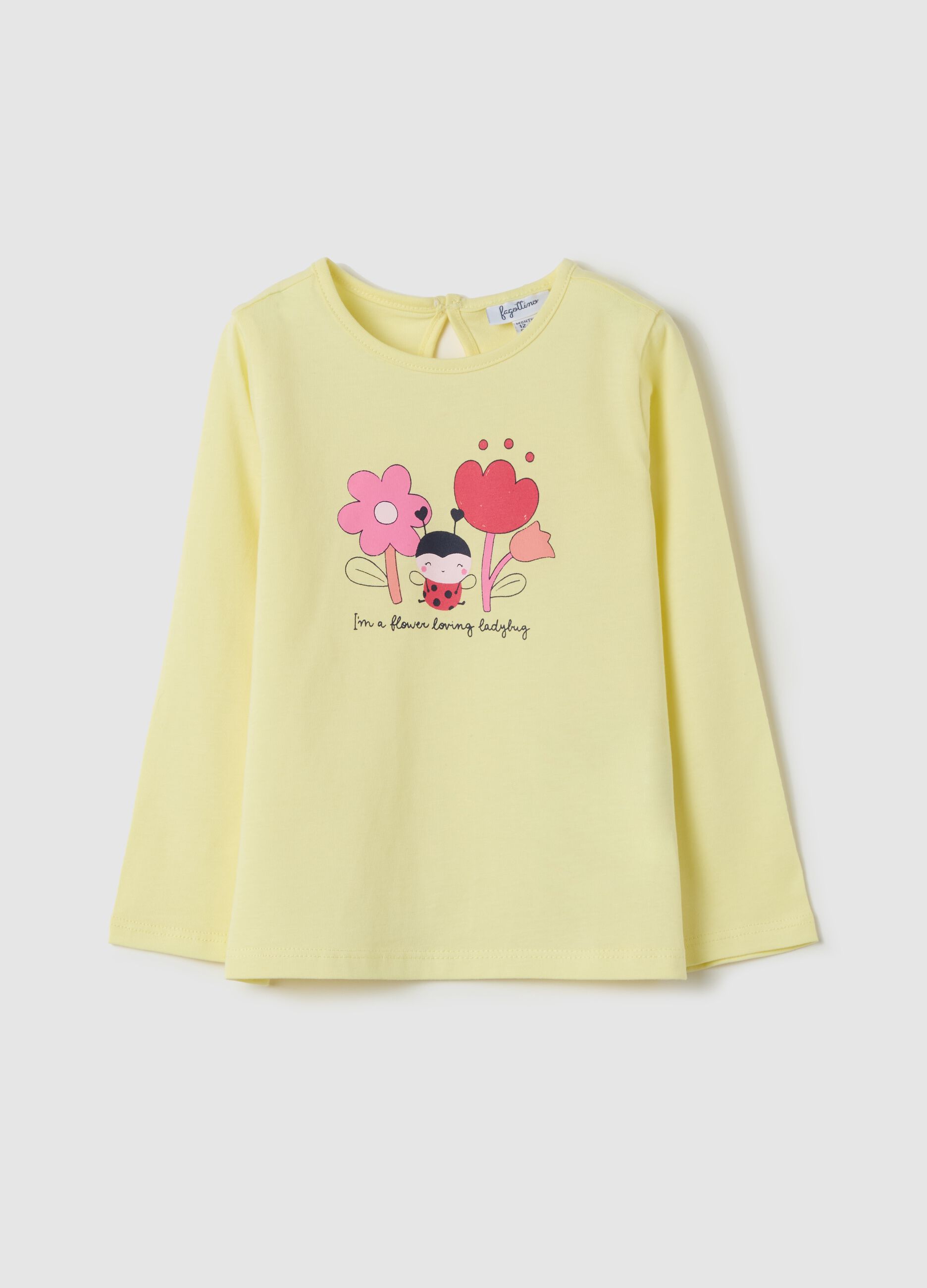 Long-sleeved T-shirt with print