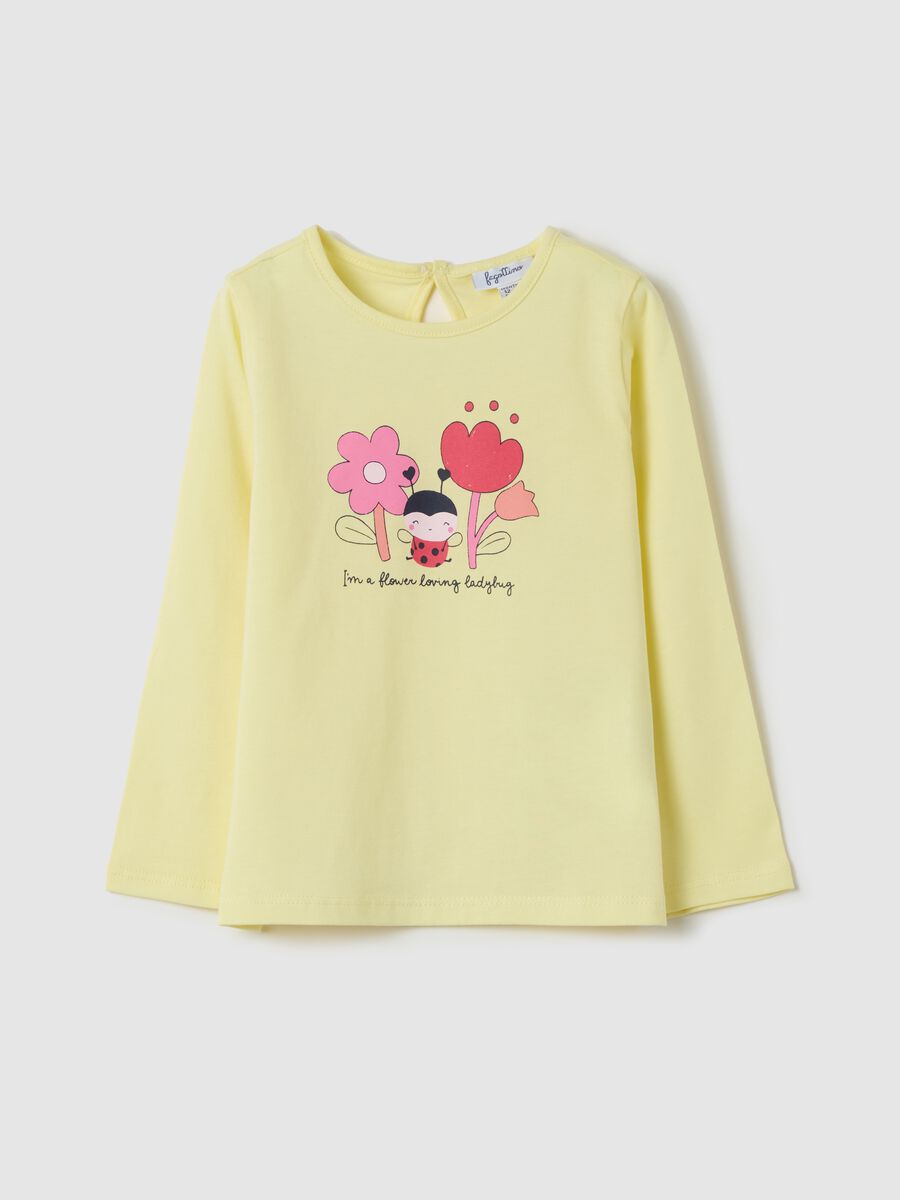 Long-sleeved T-shirt with print_0