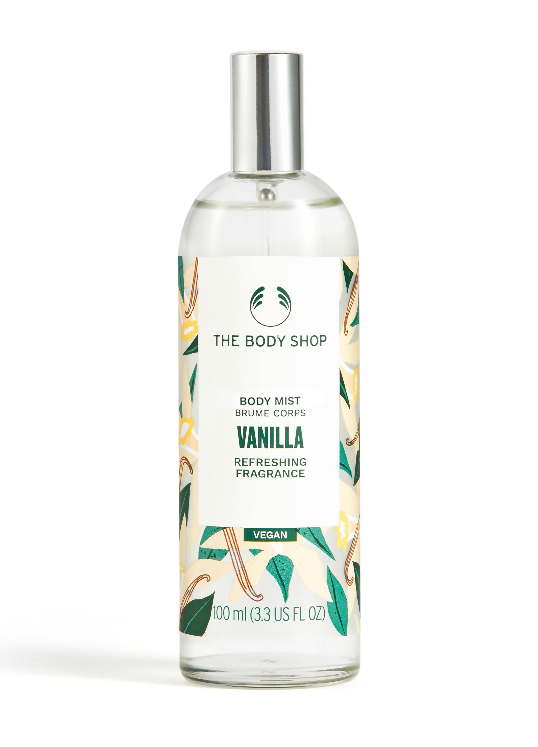 The Body Shop vanilla scented body spray 100ml