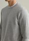 Sweatshirt with round neck and V detail_3