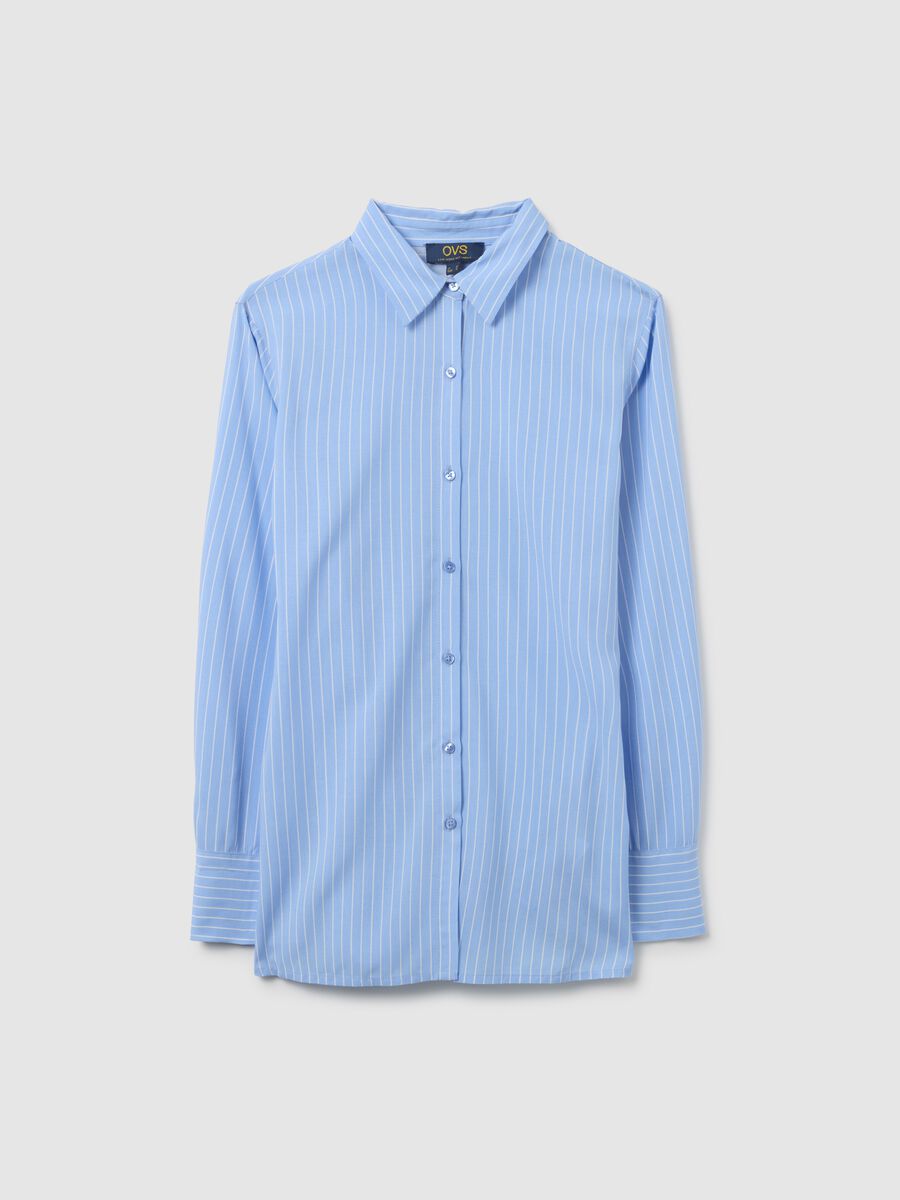 Multicolour Striped Blouse Regular Fit_4