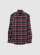 Multicolour long sleeve pure cotton regular fit checked shirt_0