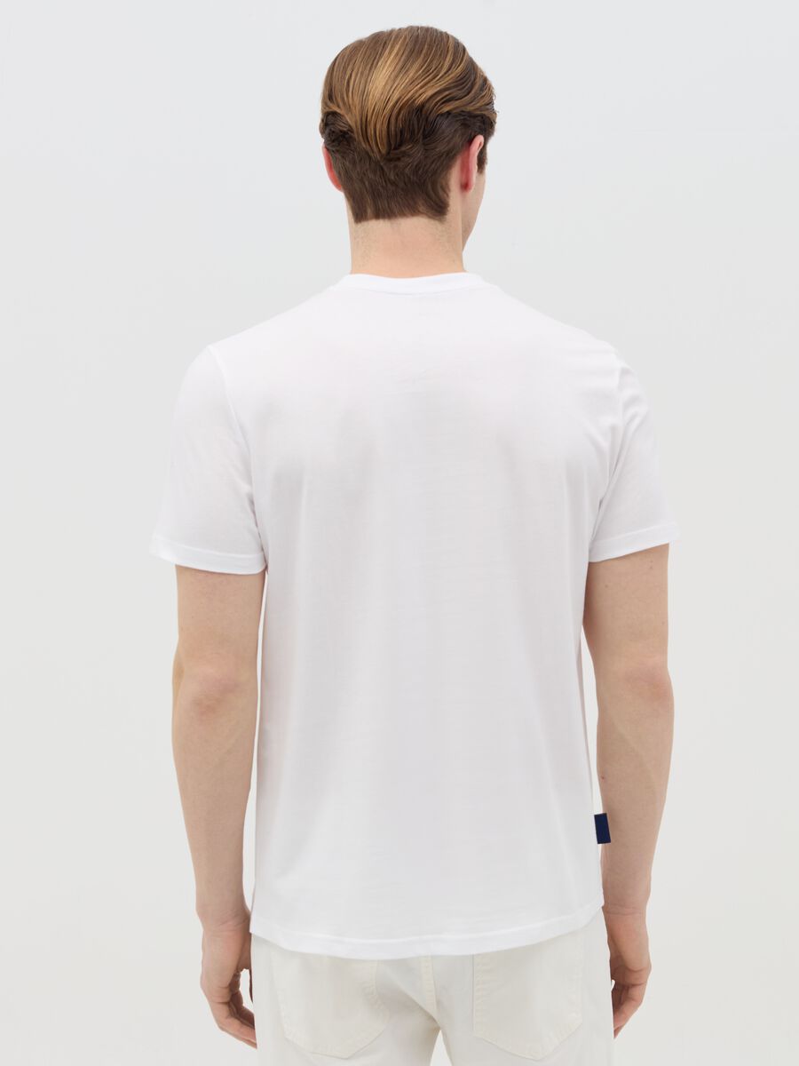 Cotton T-shirt with "Firenze Italy" print_3