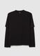 Double Layer Long Sleeve Black_6