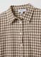 Multicoloured plaid cotton shirt in oversized fit_5