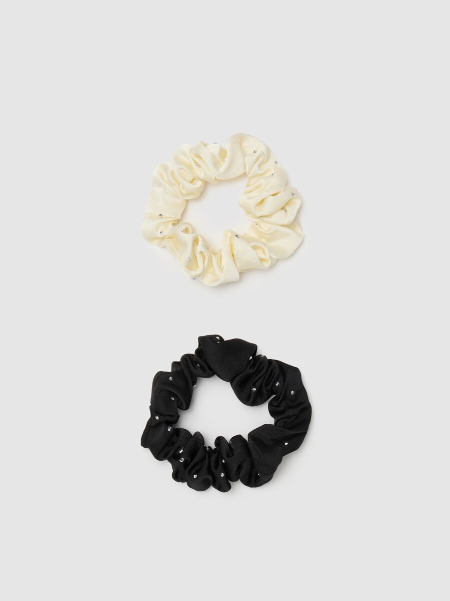 Women's Multicolour Fabric Hair Bands_0