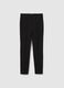 Women's Black Regular Fit Dress Trousers_4
