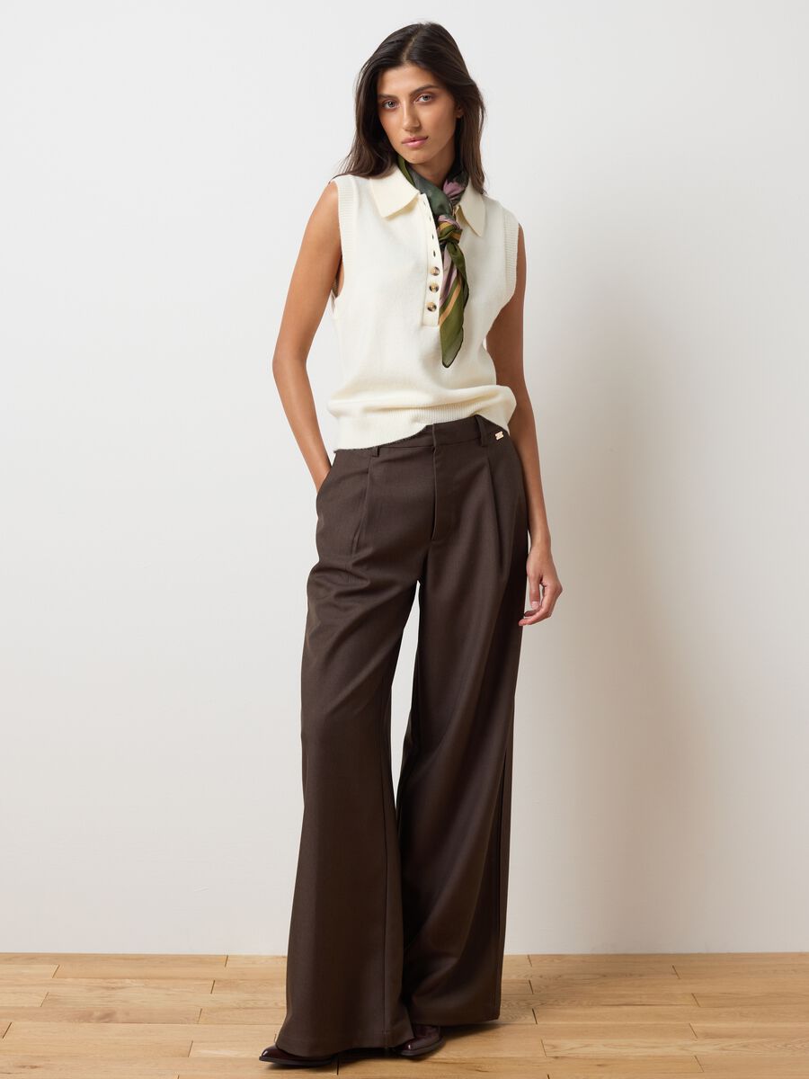 Gilet beige regular fit_2
