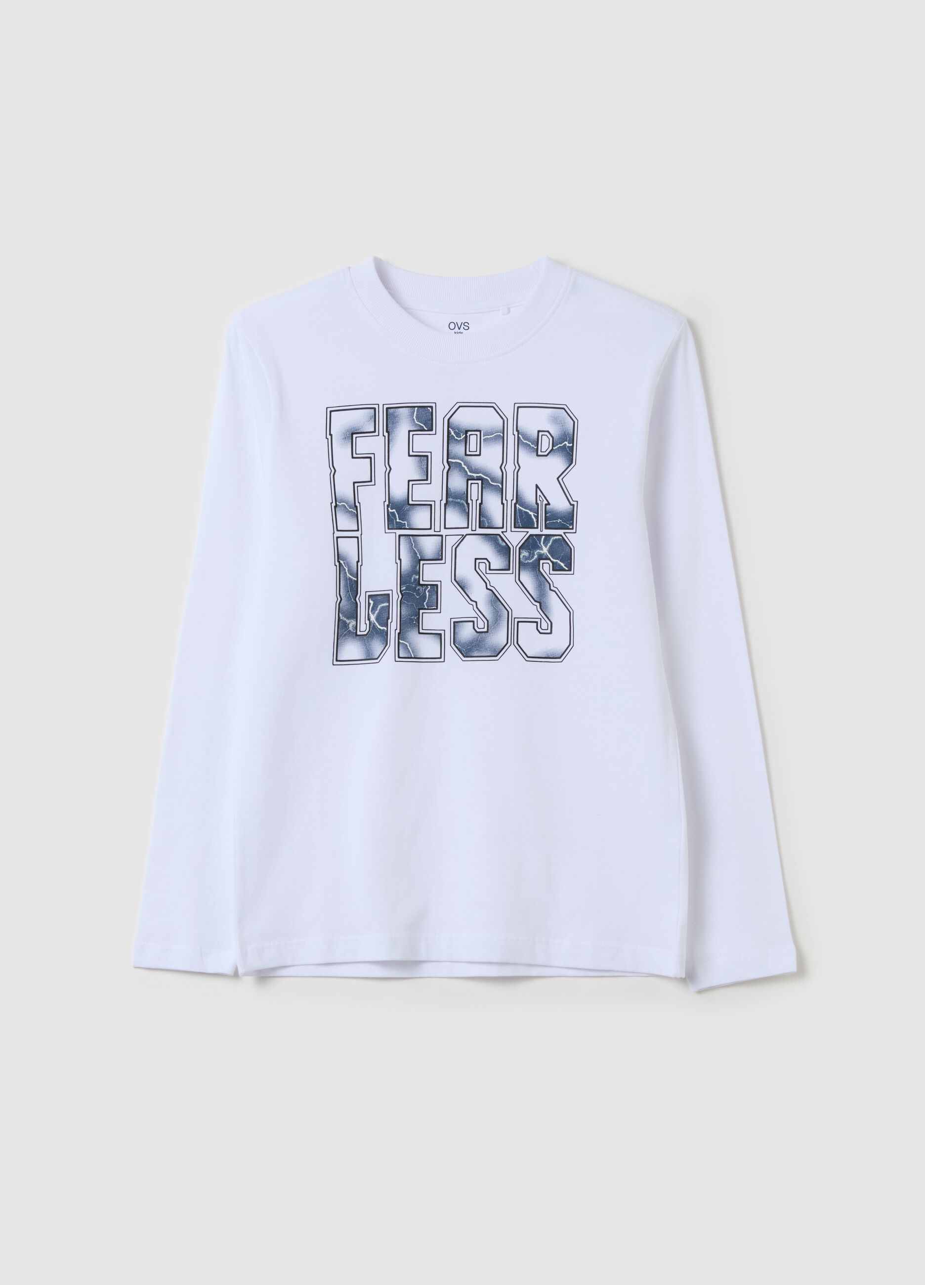 T-shirt a maniche lunghe con stampa