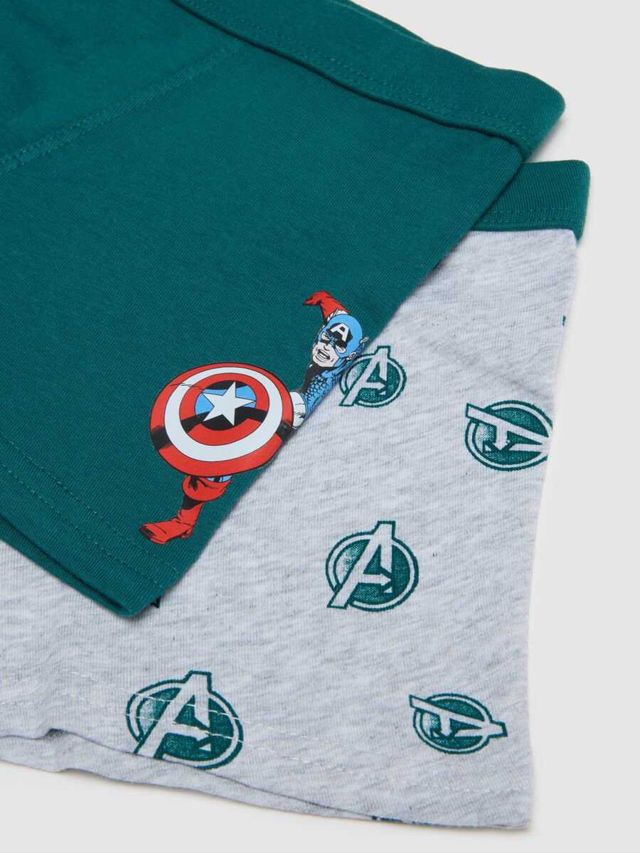 Children's multicolor boxer tripack in cotton blend regular fit_2