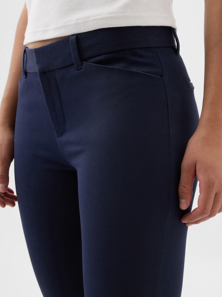 Cigarette trousers in stretch cotton_5