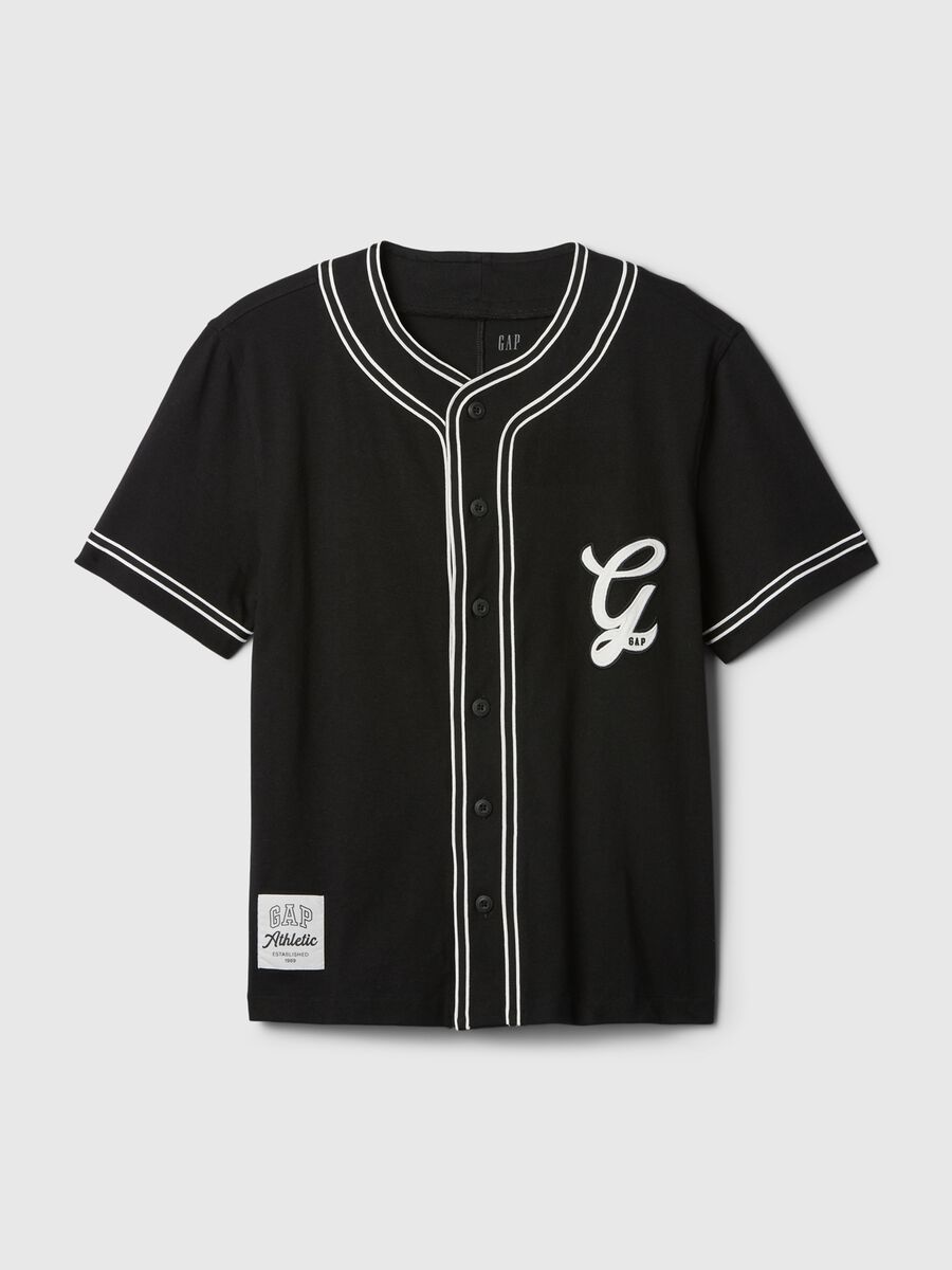 Camicia baseball con profili rigati_4