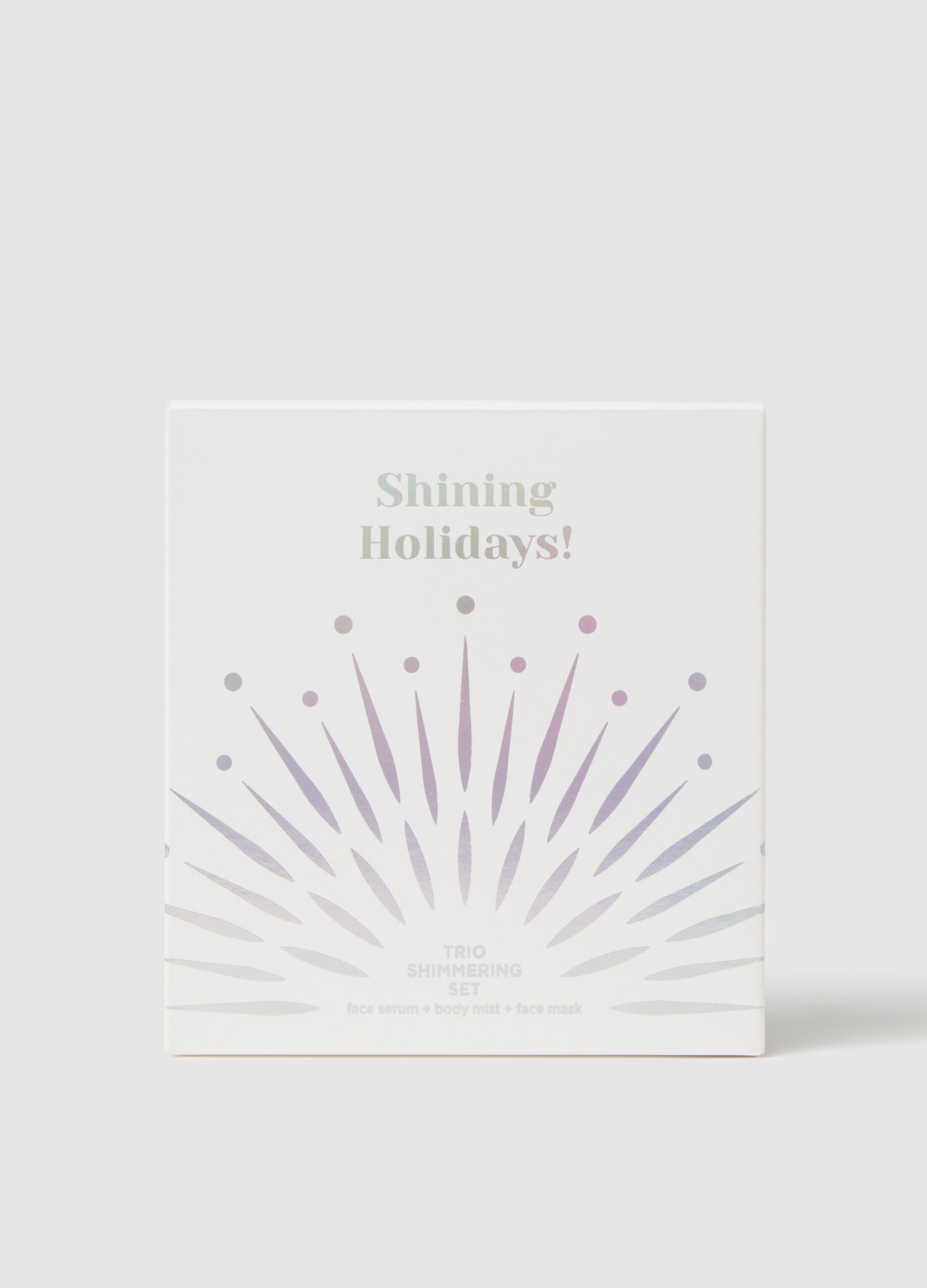 TIME TO SHINE Gold Trio Kit (mask + serum + body mist)