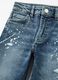 Five-pocket jeans with abrasions_2