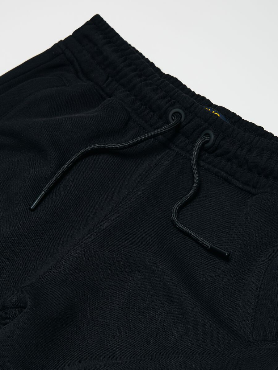 Essential joggers in 100% organic cotton with drawstring_2