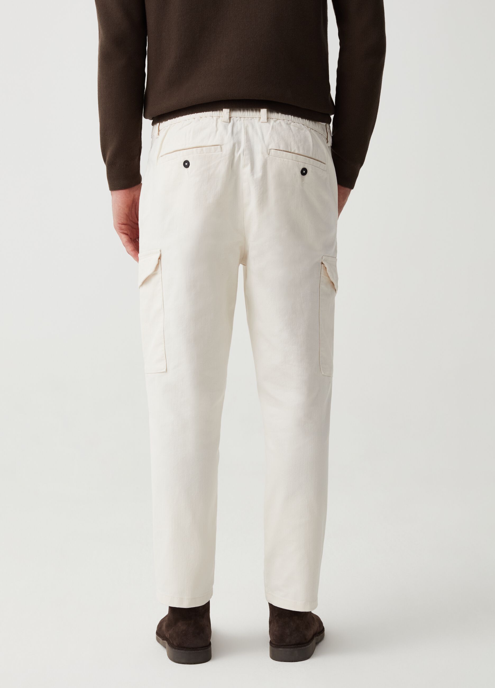Regular-fit cargo trousers