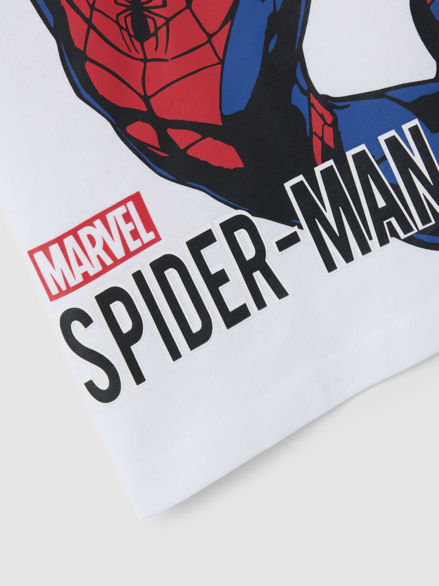 White T-shirt with Spider-Man print_2