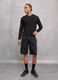 100% Linen Shorts Black_3