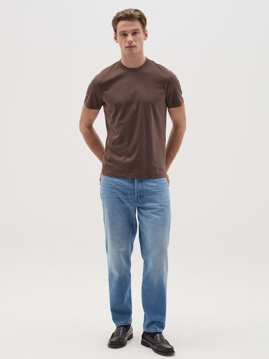 Regular-fit T-shirt with round neck_1
