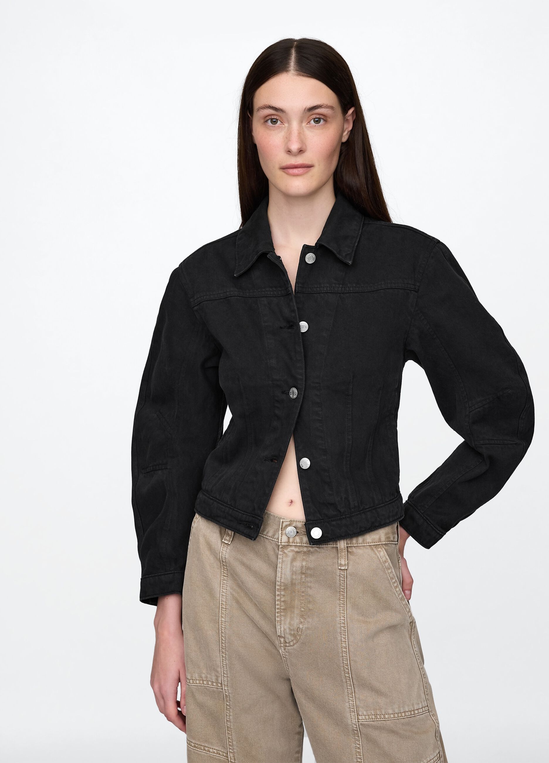 Black Denim Jacket Gap