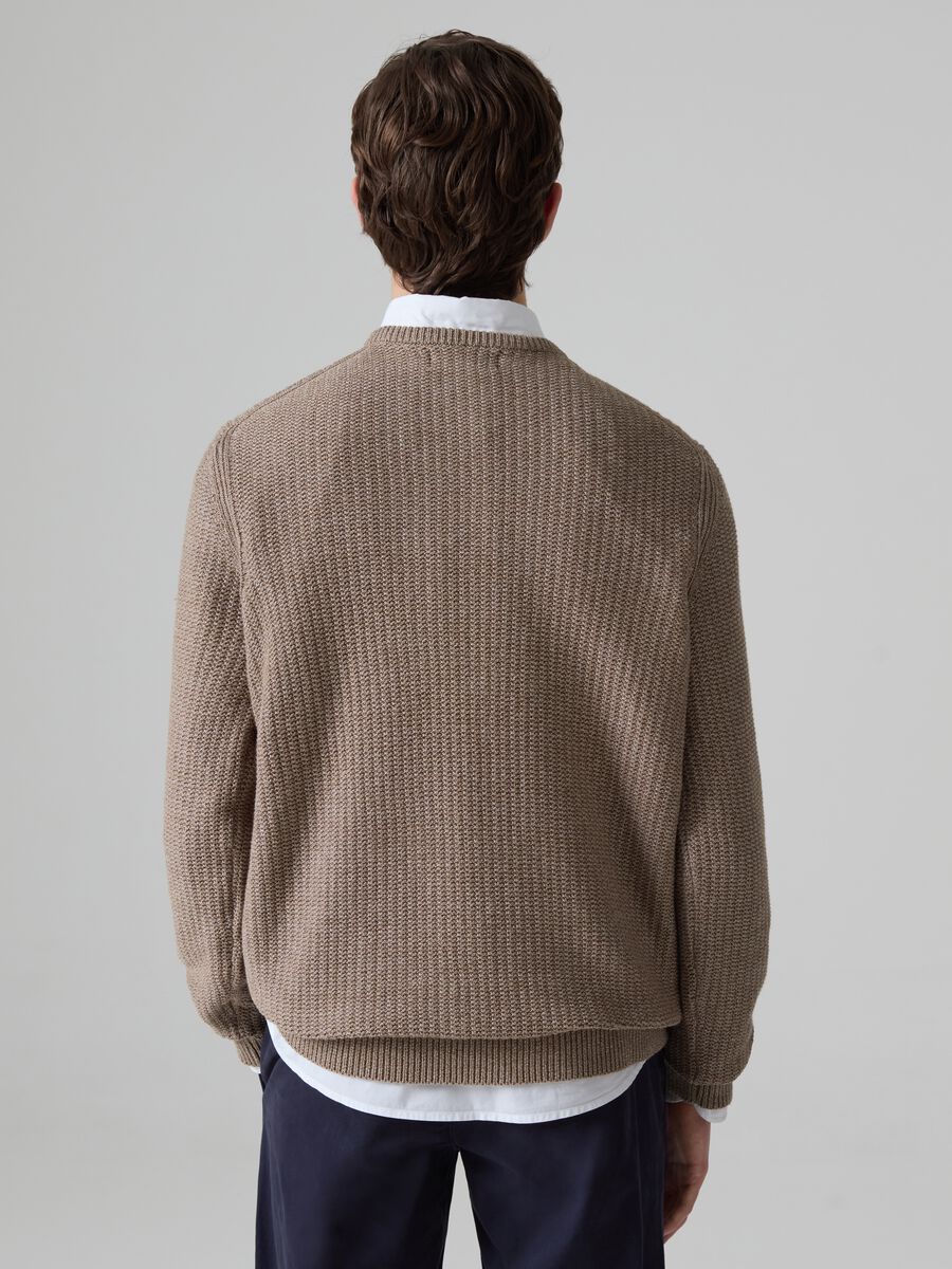 Pullover with ribbed design_2
