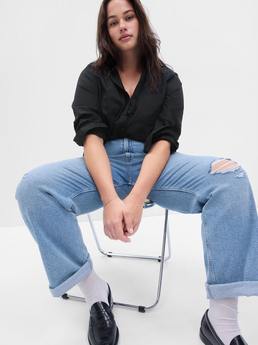 Cotton shirt with pocket_0