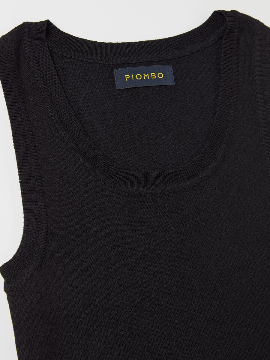 Solid colour tank top_5