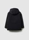Giubbotto nero imbottito con cappuccio da ragazzo regular fit_4