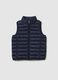 Child's vest in blue blend regular fit_0