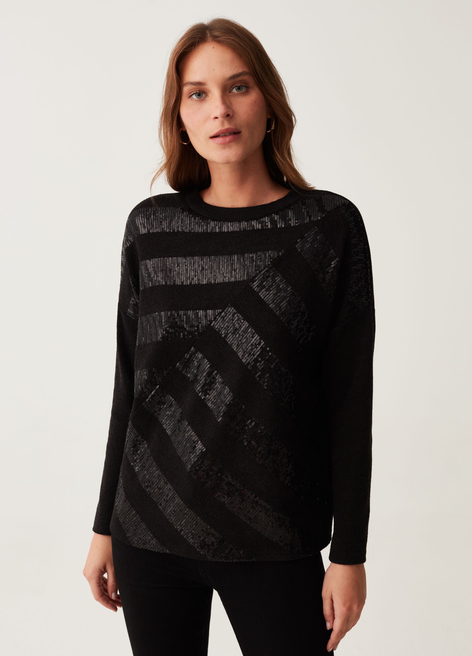 Magliette clearance con paillettes