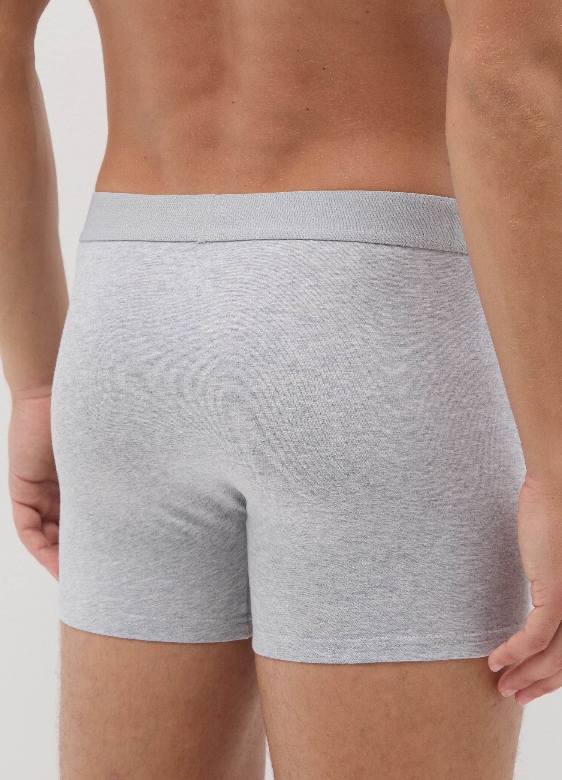 Multicolor Cotton Boxer Set