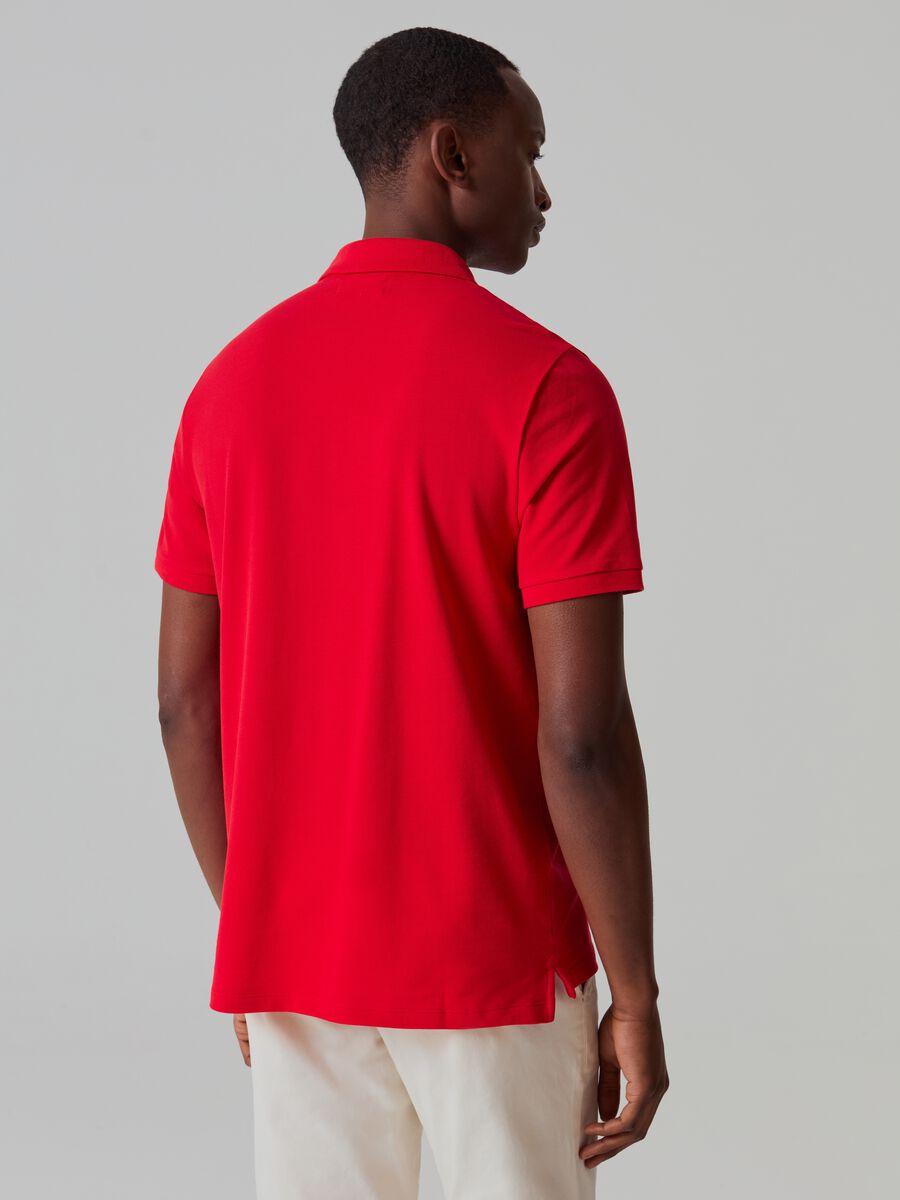 Supima cotton piquet polo shirt_2