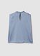 Grey stretch high-neck top_5