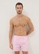 Pink swim shorts with elasticated waist_0