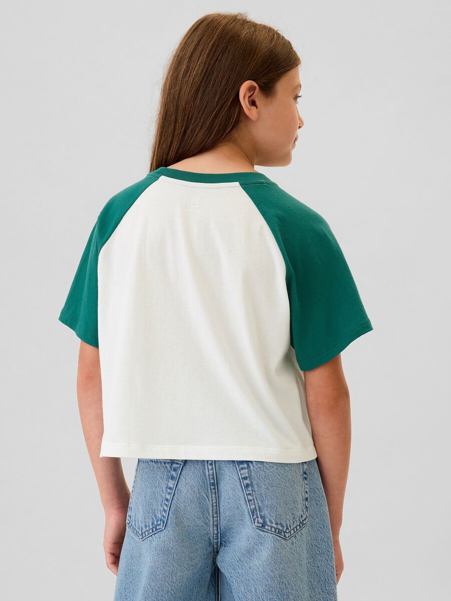 Boxy-fit T-shirt with Athletics print_1