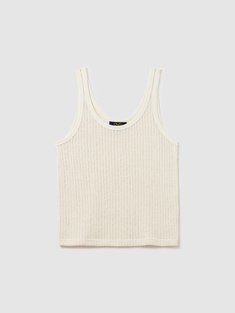 Tank top with striped motif_4