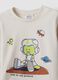 2-pack multicolour pure cotton T-shirts with alien print for baby boy_2